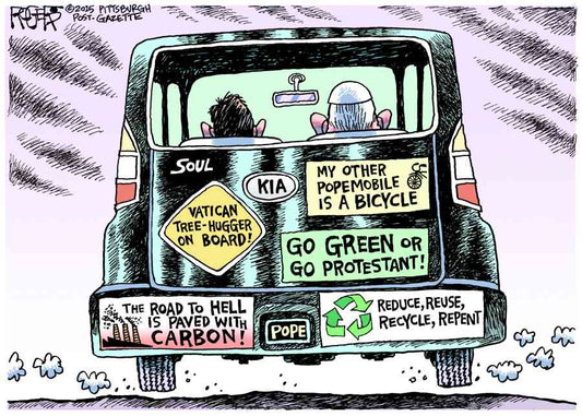 Postcard - Popemobile