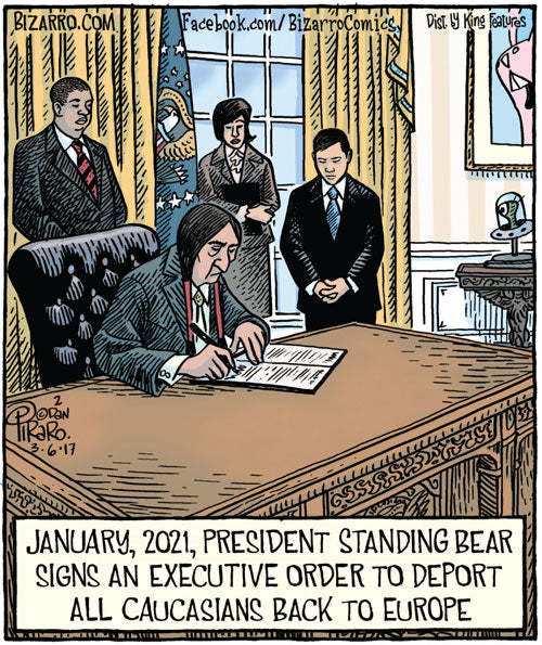 Postcard - President Standing Bear