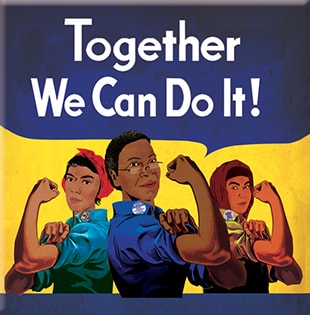 Button - Together We Can Do It