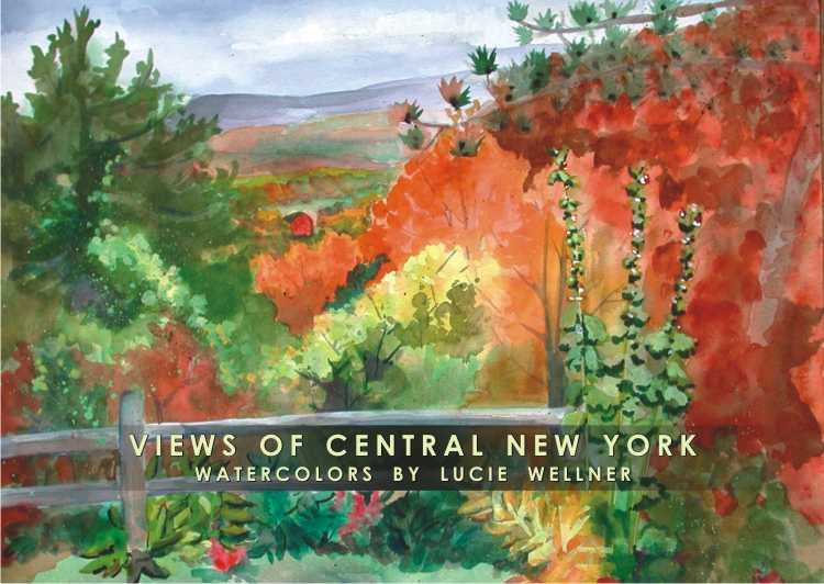 Gift Folio - Views of Central New York by Lucie Wellner - Package of Six