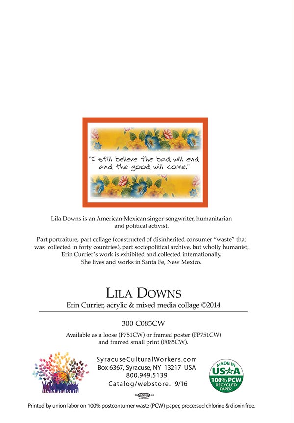 Notecard - Lila Downs