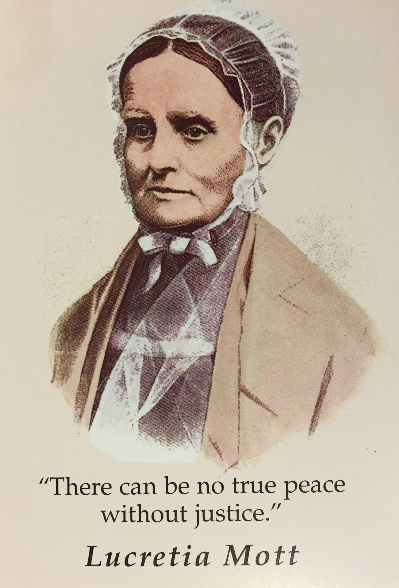 Notecard - Lucretia Mott