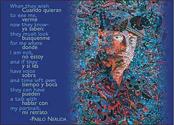 Notecard - Pablo Neruda