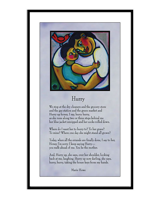 Framed Small Print - Hurry