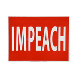 Yard Sign - Impeach