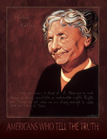 Notecard - Helen Keller