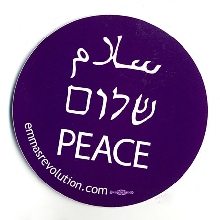 Sticker - Peace Salaam Shalom