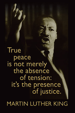 Postcard - MLK - True Peace