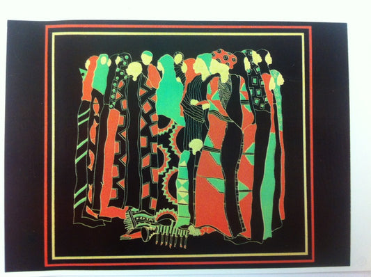 Holiday Postcard - African Dignity