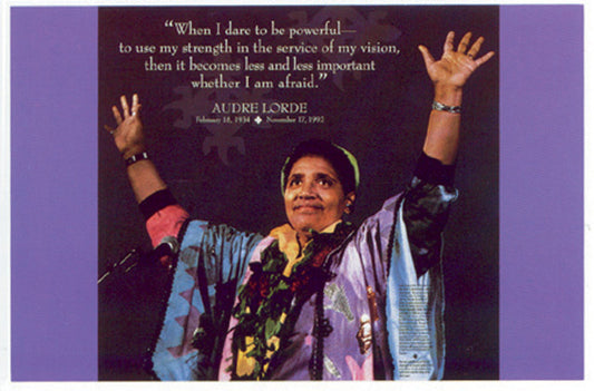 Postcard - Audre Lorde