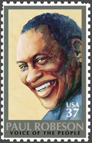 Notecard - Paul Robeson