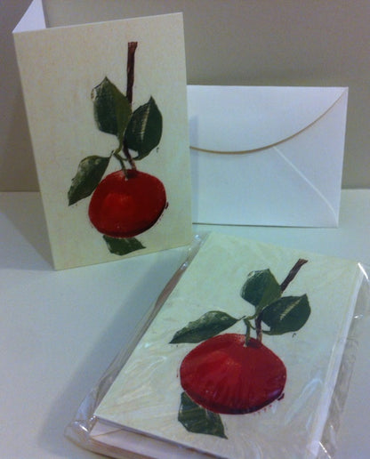 Gift Enclosures - Apple - Package of 6